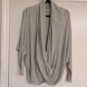 Free People oversized light sweater